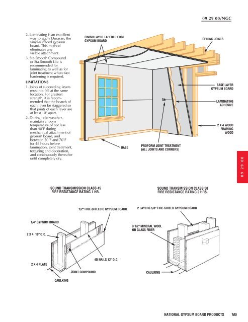 National Gypsum Construction Guide - 12th Edition