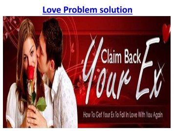 Love Problem solution