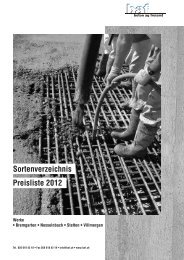 Sortenverzeichnis Preisliste 2012