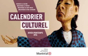 CALENDRIER CULTUREL