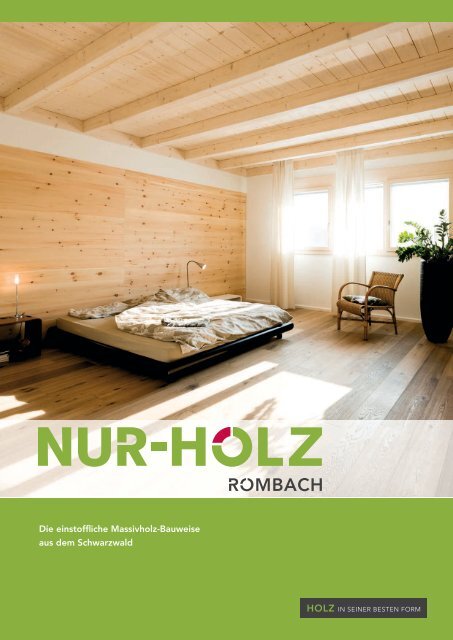 Brochure NUR-HOLZ® 