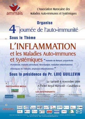 AFFICHE 4eme journée de l'AUTO-IMMUNITE 2014 AMMAIS