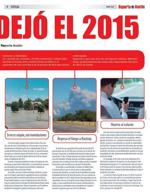 REPORTE AUSTIN - ENERO 2016