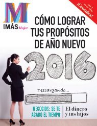 MÁS MUJER - ENERO 2016