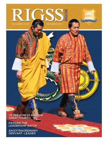 RIGSS Magazine The Alumni Issue December 2015