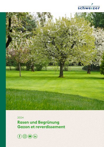 Katalog Rasen und Begruenung 2024 / Catalogue gazon et reverdissement 2024