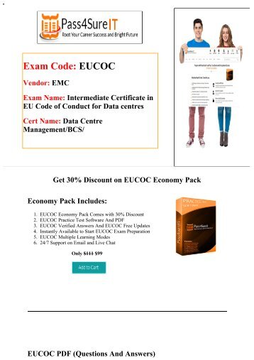 Pass4Sure EUCOC Exam Q&A Updated 2015