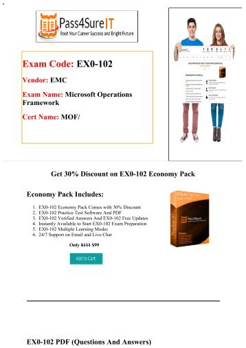 Pass4Sure  EX0-102 Exam Quick Study and Get Discount