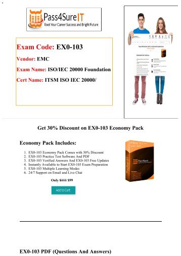 Pass4Sure EX0-103 Exam Quick Study and Get Discount