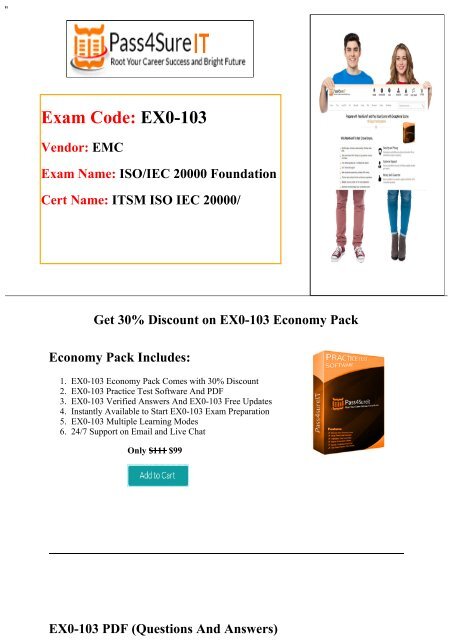 Pass4Sure EX0-103 Exam Quick Study and Get Discount