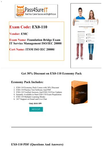 Pass4Sure EX0-110 Practice tests for Guaranteed Success