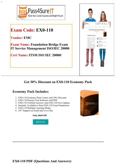 Pass4Sure EX0-110 Practice tests for Guaranteed Success