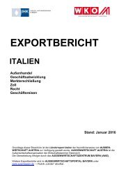 EXPORTBERICHT