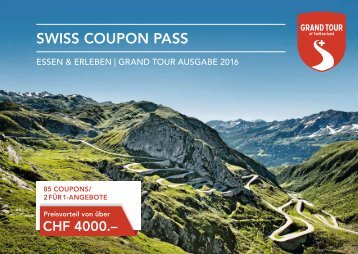 STC SwissCouponPass 2016 Deutsch