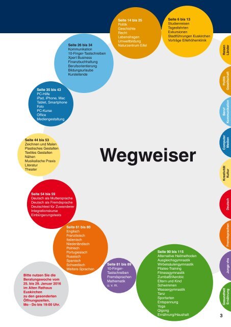 Programm VHS Kreis Euskirchen Jan.-Juli