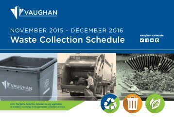 Waste Collection Schedule