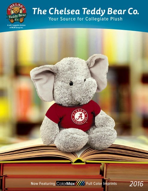 Chelsea Teddy Bear Co. 2016 Catalog