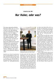 Nur Huber, oder was? - HKT-Goeldner