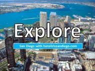 Explore San Diego with hotelirissandiego.com