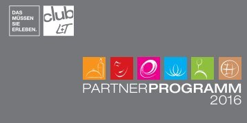 L+T CLUB PARTNERPROGRAMM 2016