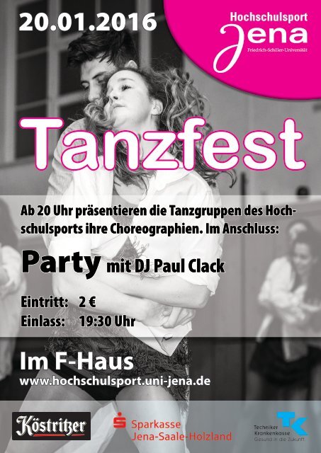 Plakat Tanzfest 2016 fertig