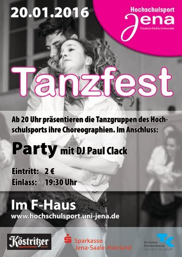 Plakat Tanzfest 2016 fertig