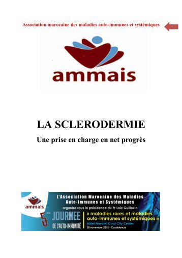 LA SCLERODERMIE 5ème journée de l'Auto-immunité 28 novembre 2015 AMMAIS