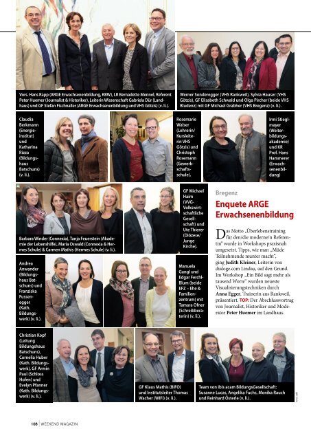 Weekend Magazin Vorarlberg