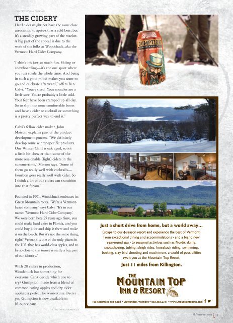 Ski Vermont Magazine