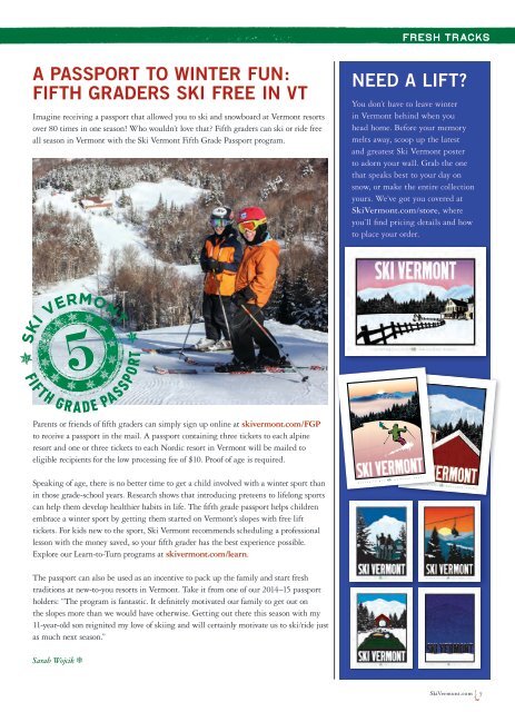 Ski Vermont Magazine