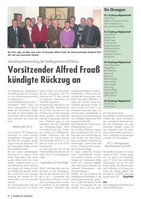 AMTSBLATT - Rehau