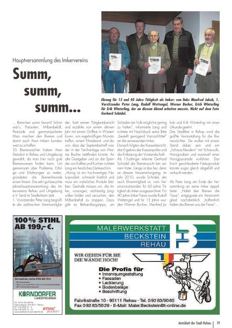 AMTSBLATT - Rehau