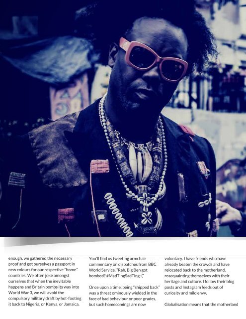 GRIOTS REPUBLIC - An Urban Black Travel Mag - Jan 2016