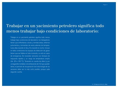 H2S - un reto creciente en la industria del gas y petróleo