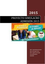 RESUMEN PROYRCTO SIMULACRO V4.0