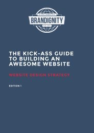 A Kick-Ass Guide to Building an Awesome Website