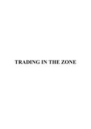 TRADING IN THE ZONE - Forex Forum @ DailyFX