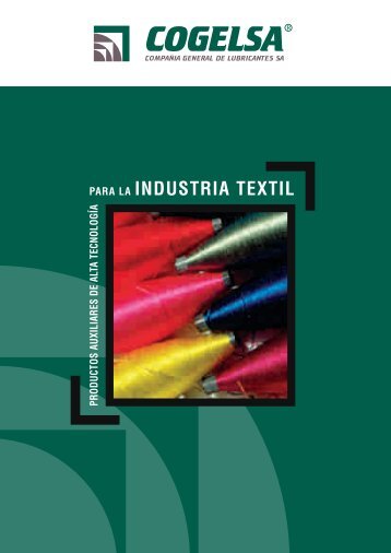 Lubricantes para la Industria Textil - Metalia.es