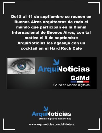 Album N° 1  Cocktail ArquiNoticias
