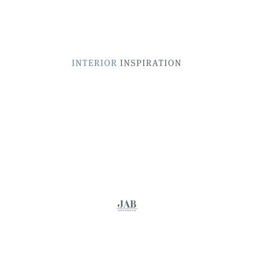 JAB Interior Inspiration