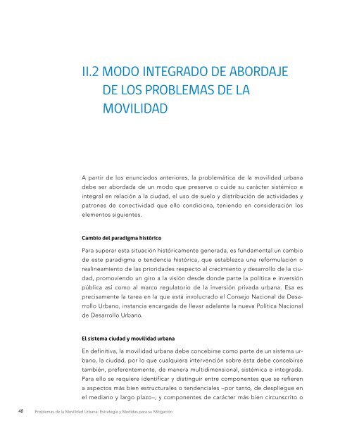 Problemas de la Movilidad Urbana Estrategia y Medidas para su Mitigación