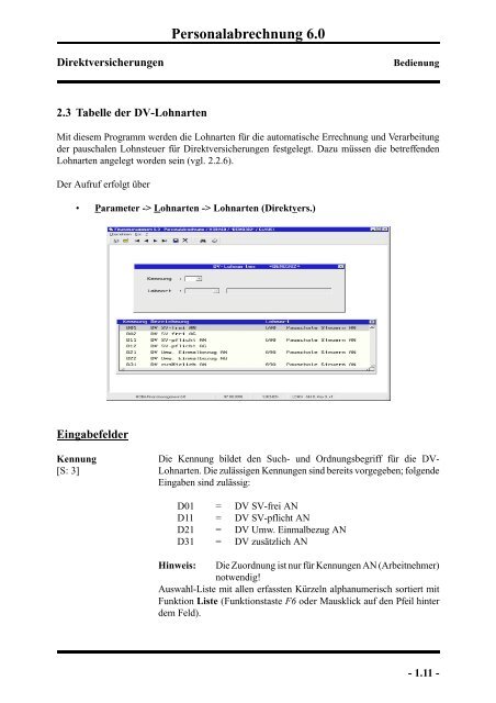 Personalabrechnung 6.0