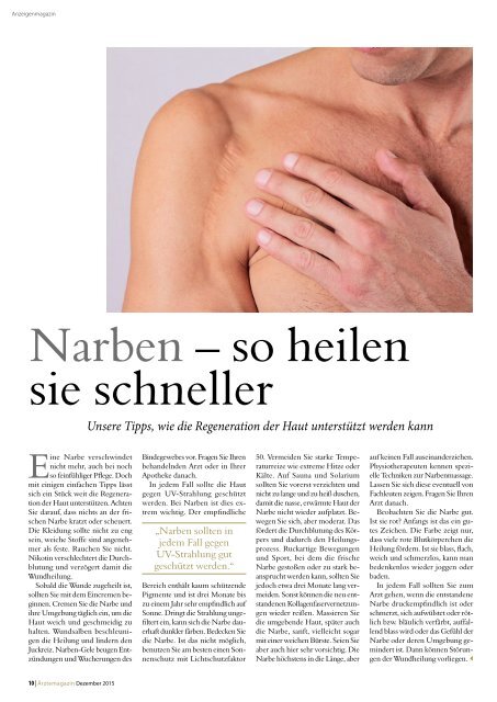 Ärztemagazin Hamburg Ausgabe Dezember 2015