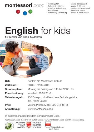 English for kids