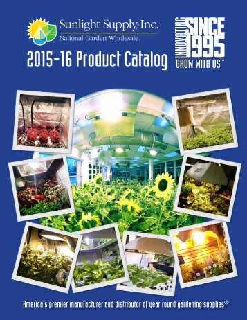 Sunlight Supply Product Catalog 2015-16