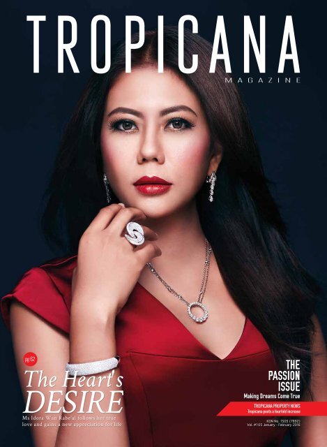 Tropicana Magazine Jan-Feb 2016 #105: The Passion Issue
