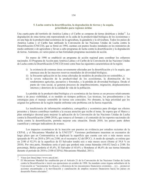 La sostenibilidad del desarrollo a 20 años de la cumbre para la tierra: avances, brechas y lineamientos estratégicos para América Latina y el Caribe