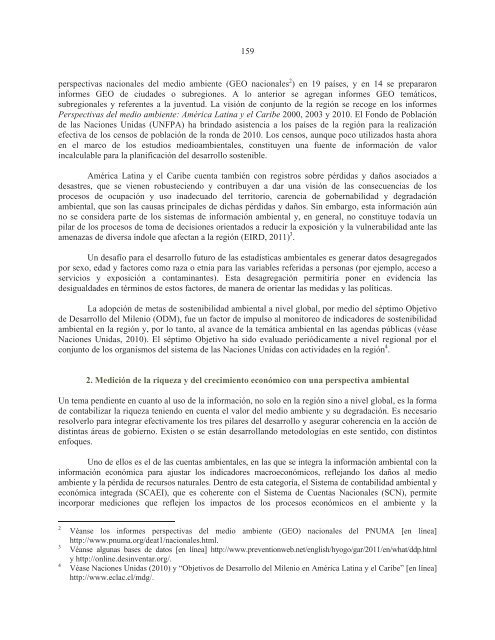 La sostenibilidad del desarrollo a 20 años de la cumbre para la tierra: avances, brechas y lineamientos estratégicos para América Latina y el Caribe