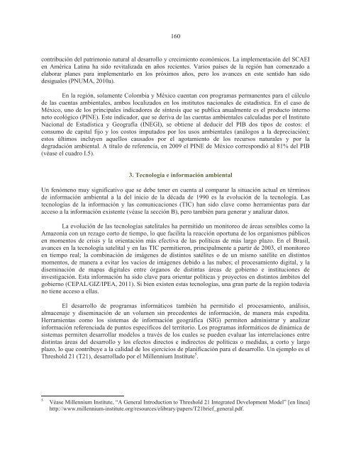 La sostenibilidad del desarrollo a 20 años de la cumbre para la tierra: avances, brechas y lineamientos estratégicos para América Latina y el Caribe