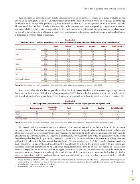 Pactos para la igualdad: Hacia un futuro sostenible